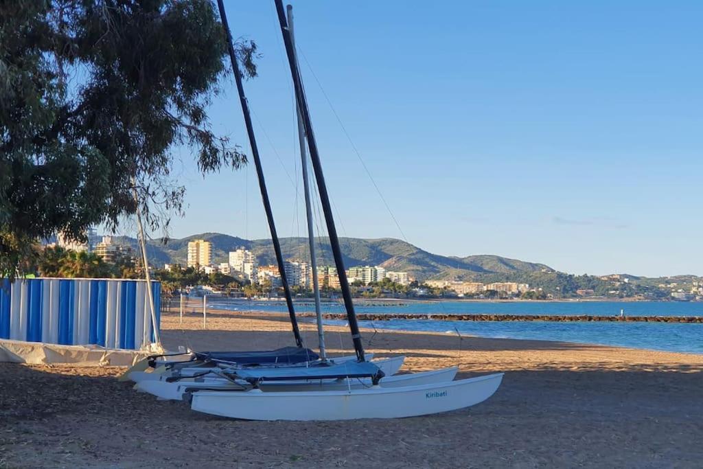 Incredible Seafront With Sunrise And Sunset Views Leilighet Benicàssim Eksteriør bilde