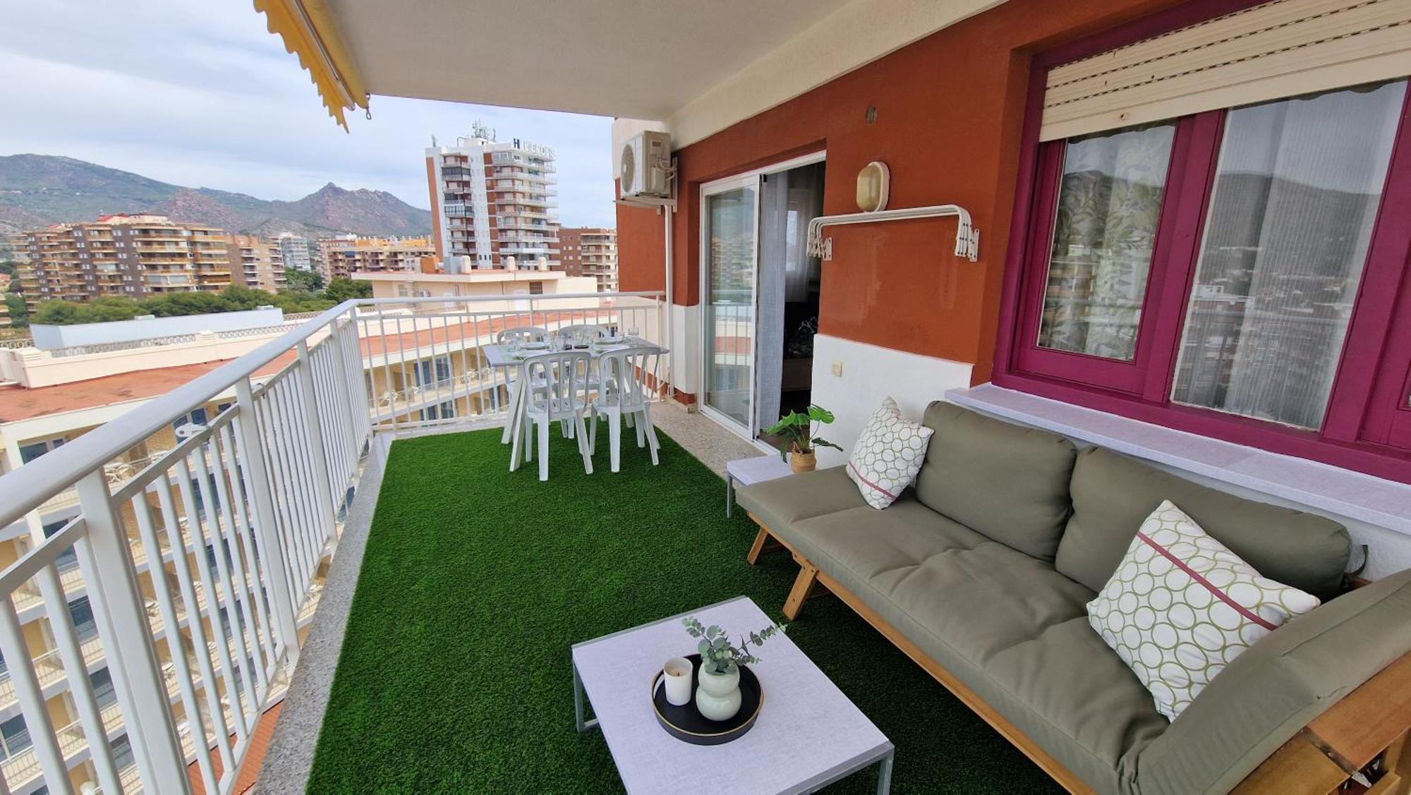 Incredible Seafront With Sunrise And Sunset Views Leilighet Benicàssim Eksteriør bilde