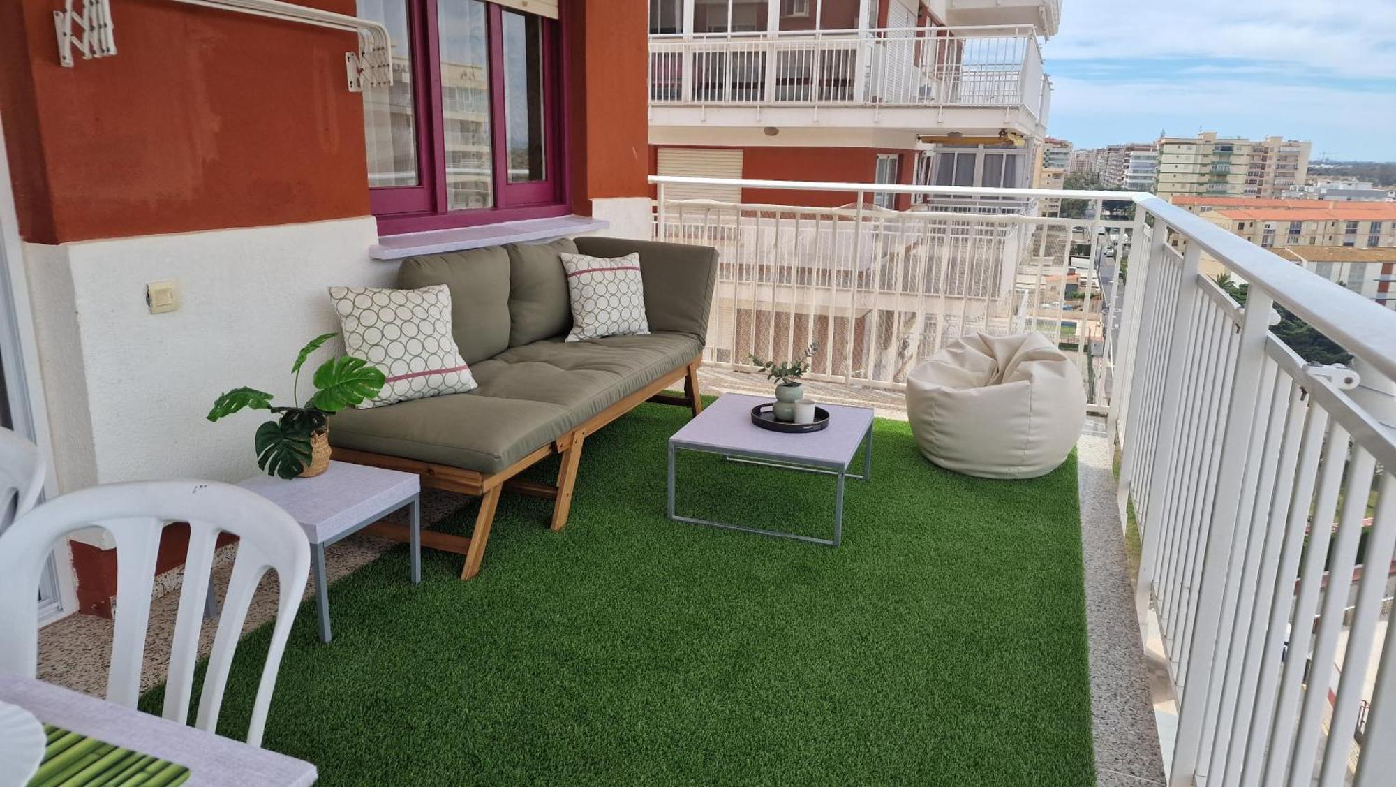 Incredible Seafront With Sunrise And Sunset Views Leilighet Benicàssim Eksteriør bilde